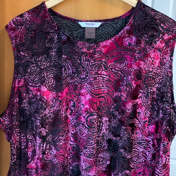 Tank Top Velvet Texture 2X - Picture 1 of 7